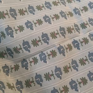 blue elephant sewing fabric